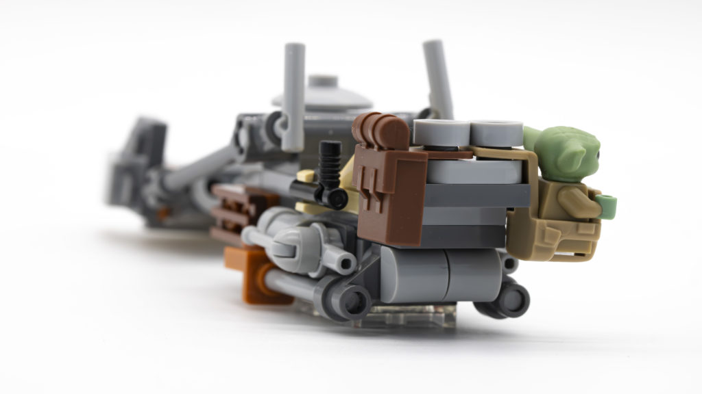 back speeder white bground