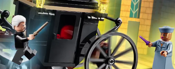 LEGO reveals Fantastic Beasts Grindelwald in Thestral-drawn carriage