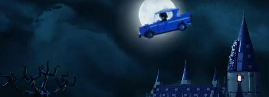 LEGO Harry Potter stop motion advertising campaign