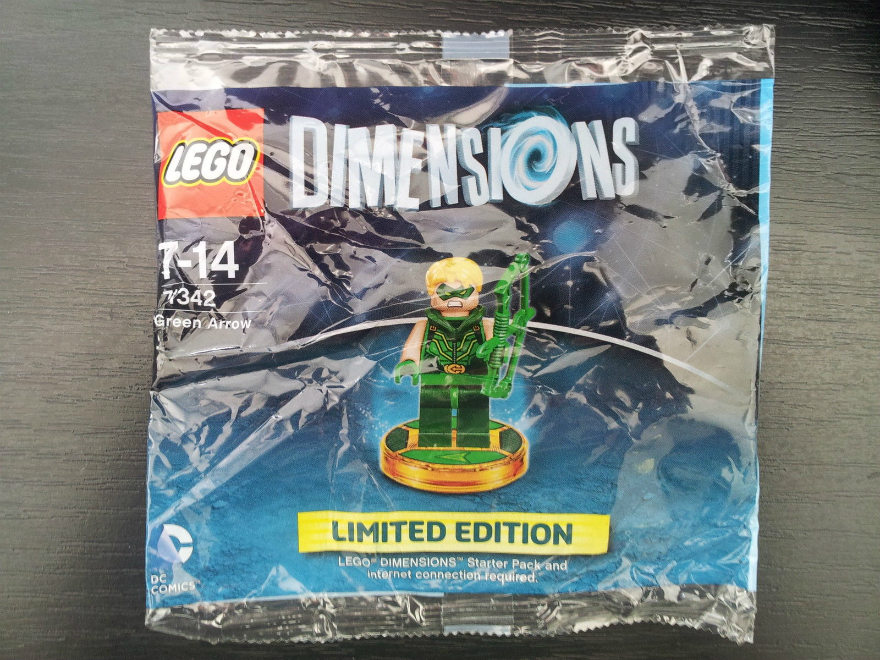 Limited Edition LEGO Dimensions Green Arrow Polybag