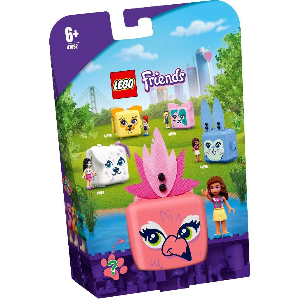 LEGO Friends 41663 Olivias Flamingo Cube 1 1024x1024