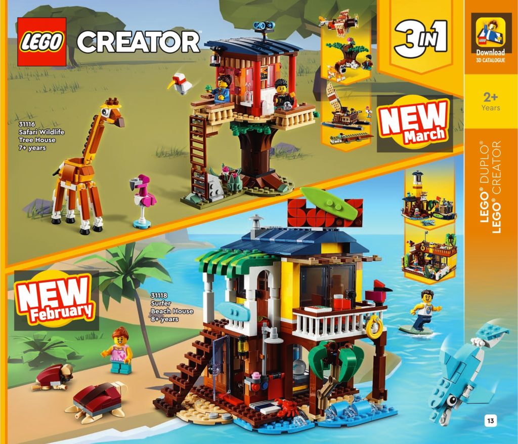LEGO Creator 3 in 1 2021 catalogue 2