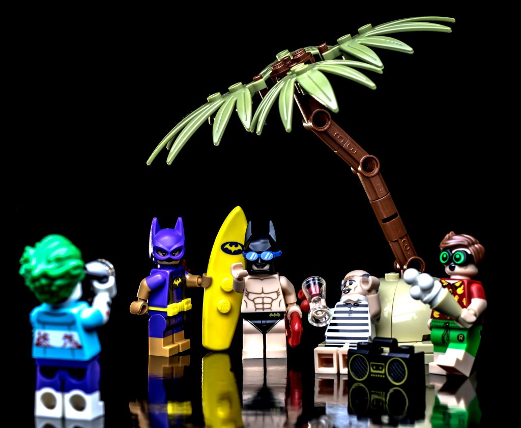 Brick Pic of the Day: Even Batman needs a break