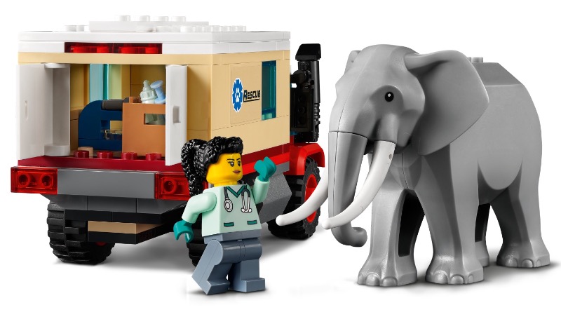 Walk on the wild side with the new LEGO City sets