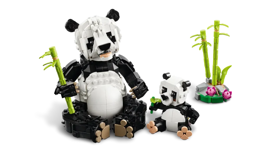 LEGO Creator 31165 Wild Animals Panda Family 3 1024x576
