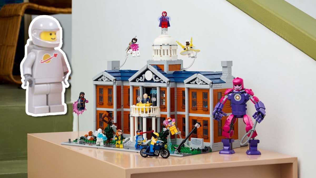 LEGO Marvel X-Mansion nearly completed another Classic Space minifigure