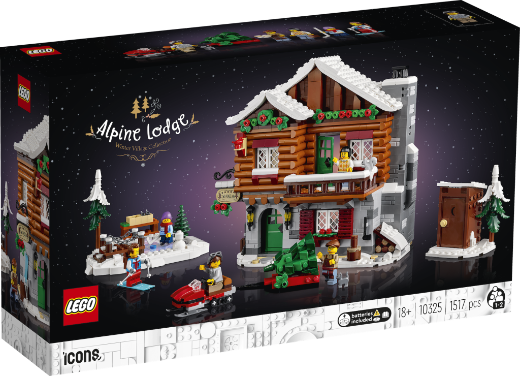 LEGO Icons Winter Village 10325 Alpine Lodge 1 1024x740