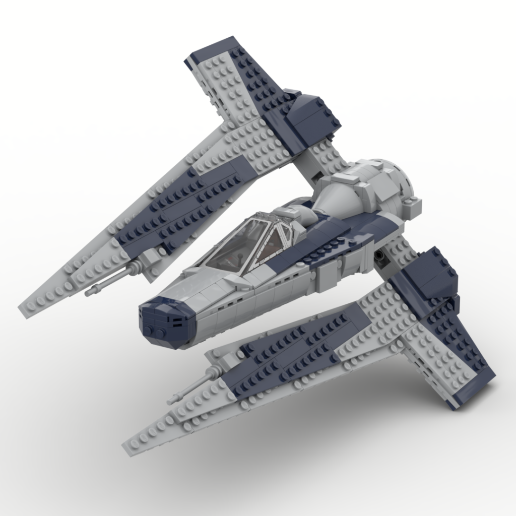 CATAPIMBSON LEGO Star Wars The Mandalorian TIE Interceptor Fang Fighter concept 2 1024x1024