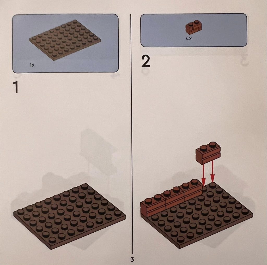 lego harry potter 6541140 platform 9 three quarters barnes and noble instructions 2 1024x1015