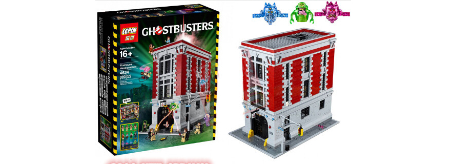Lepin now copying LEGO Ghostbusters HQ