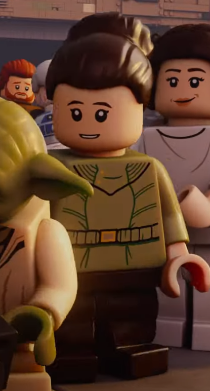 lego star wars young leia minifigure
