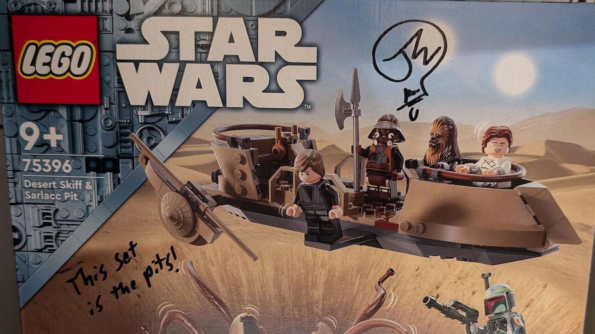 LEGO Star Wars designers add an extra something to signed sets in Billund