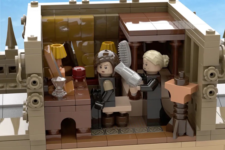 LEGO Ideas Downton Abbey Highclere Castle 6