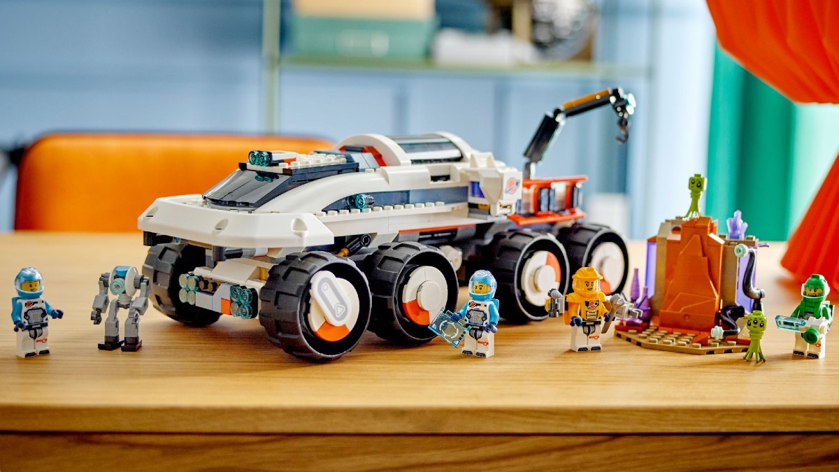 Colourful LEGO City 2024 astronauts may be referencing more than Classic Space