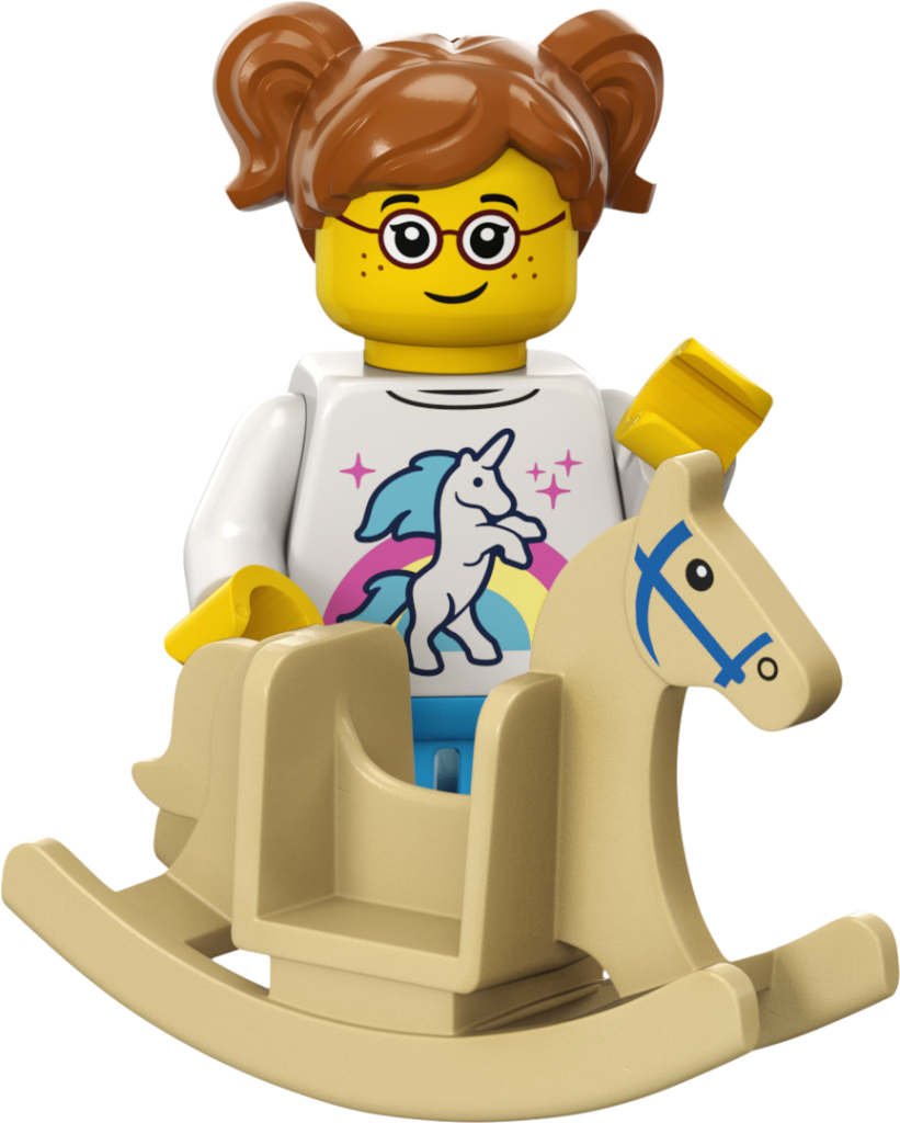 LEGO Collectible Minifigures 71037 Series 24 Rockin Horse Rider 821x1024