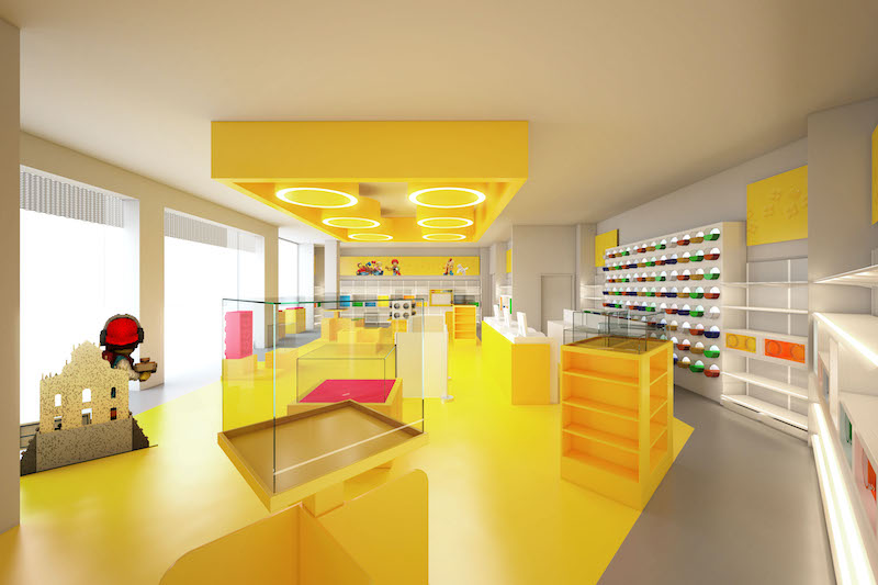 LEGO Certified Store inside