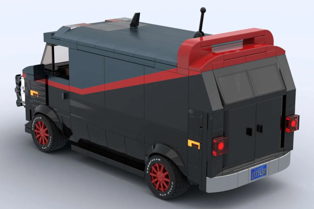 LEGO Ideas The A Team Van and Crew 3 1024x682