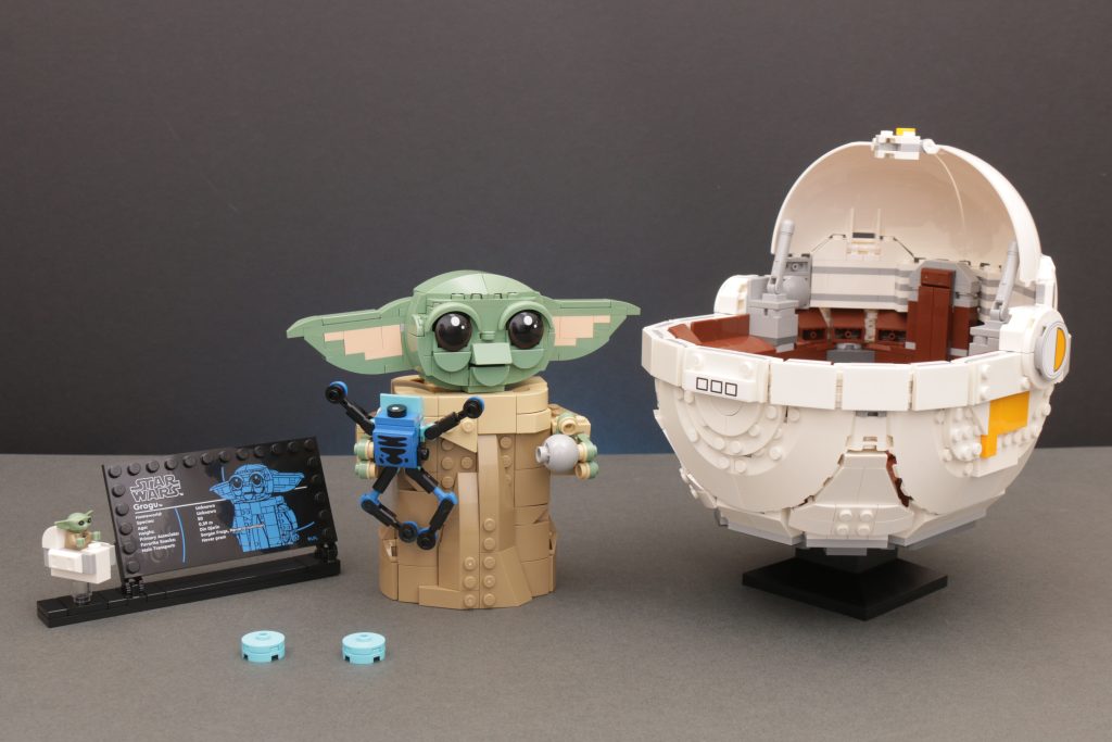 LEGO Star Wars 75403 Grogu with Hover Pram review 1 1024x683