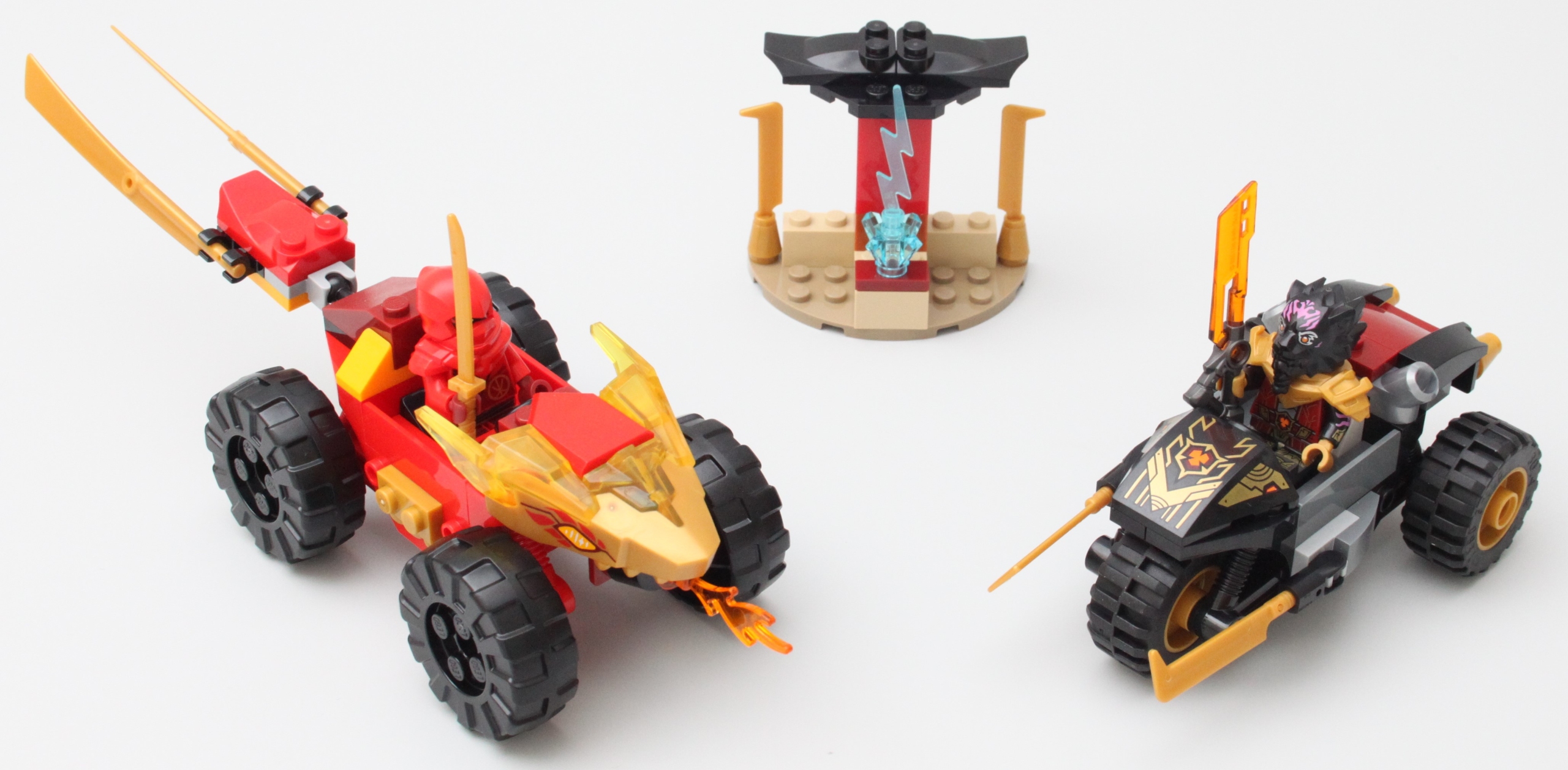 LEGO NINJAGO 71789 Kai and Rass Car and Bike Battle review 1 scaled