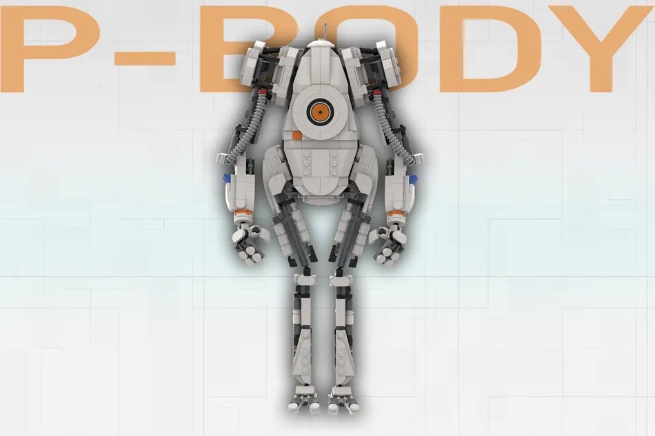 LEGO Ideas Portal 2 P Body ATLAS 2
