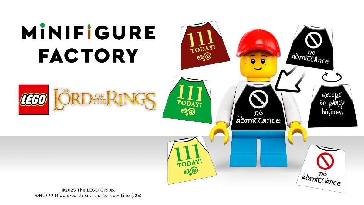 Exclusive LEGO The Lord of the Rings torsos coming to Minifigure Factory