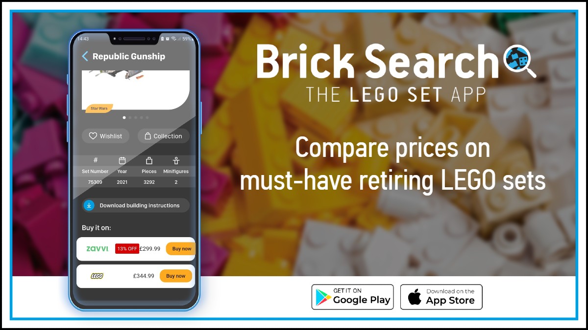 Brick Search can find the best deal on these must-have retiring LEGO sets