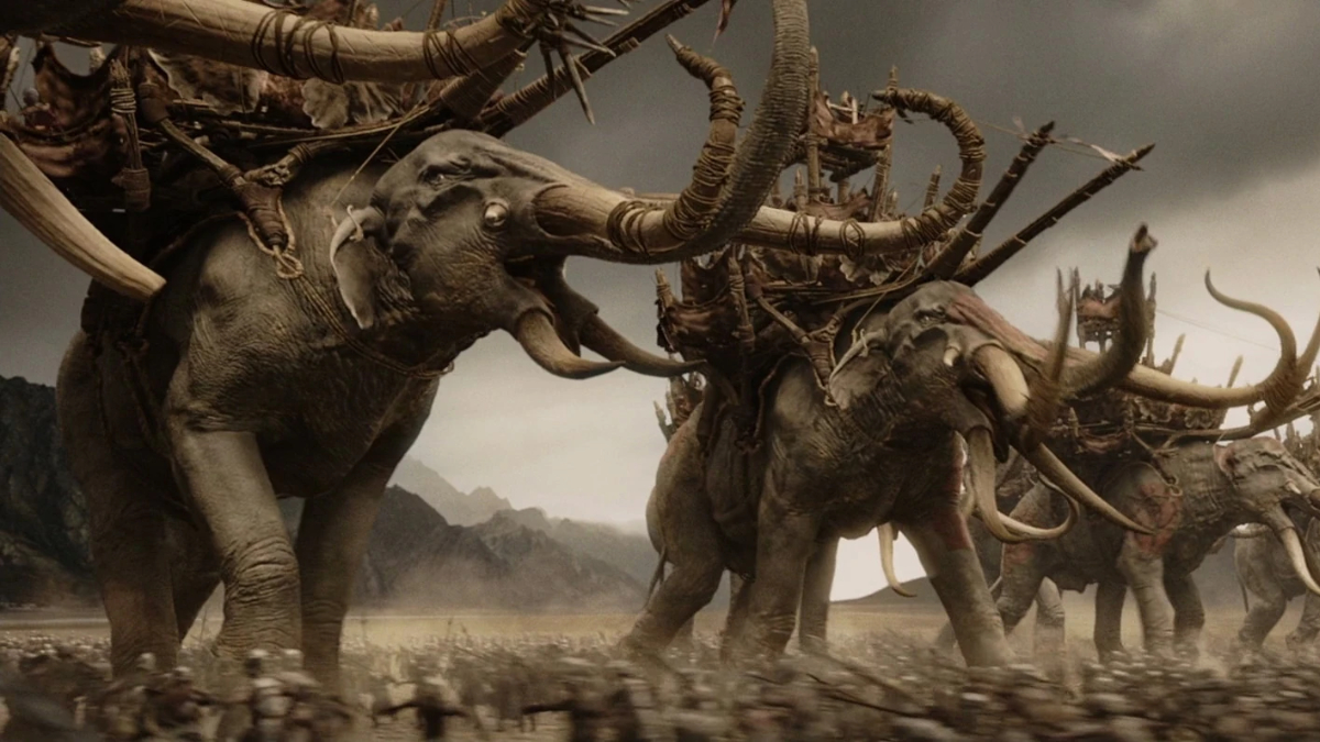 The Lord of the Rings Oliphaunt